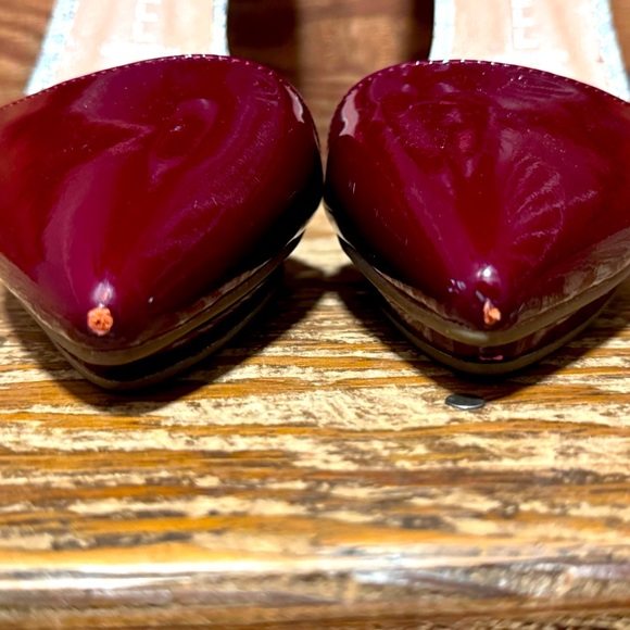 Burgundy/snake platform from Jeffery Campbell. Size 7. - Picture 5 of 6